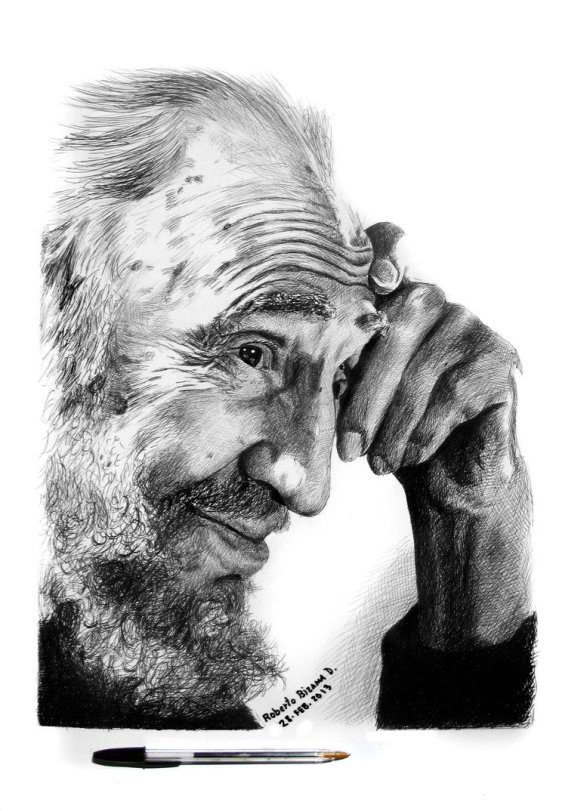 fidel_castro_by_robertobizama-d5wtgxj